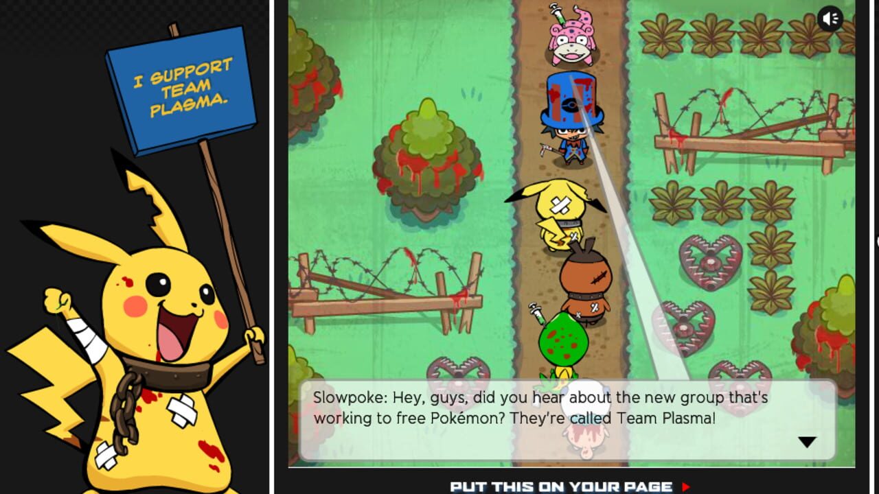 Screenshot for PETA's Pokémon Black & Blue