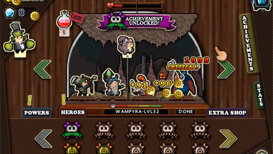 Screenshot for Tap Heroes