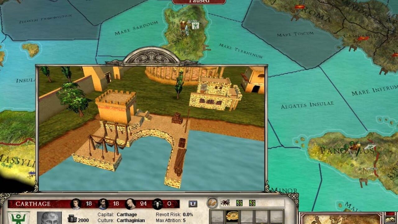 Screenshot for Europa Universalis: Rome