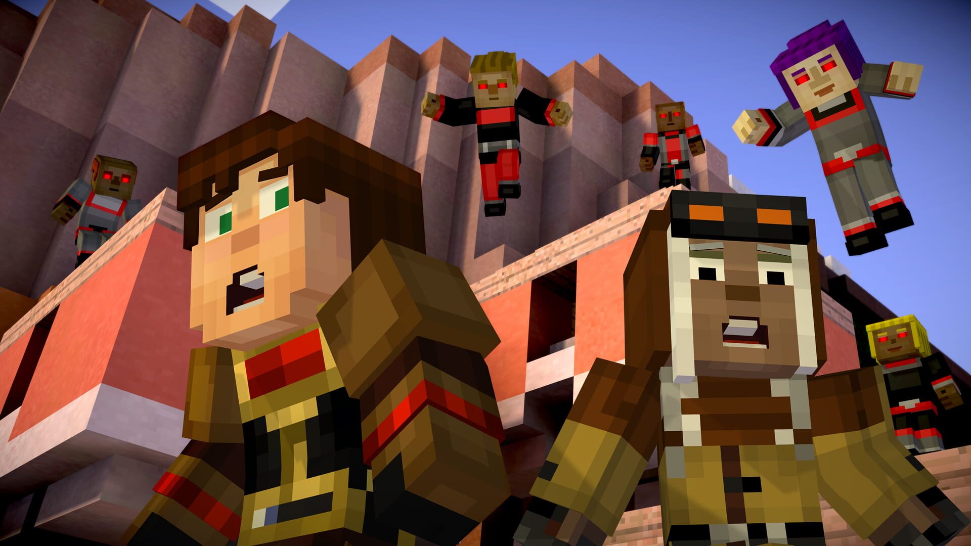 Screenshot for Minecraft: Story Mode
