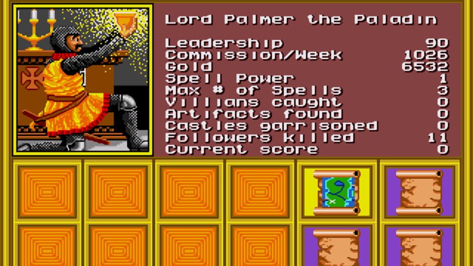 Screenshot for King's Bounty