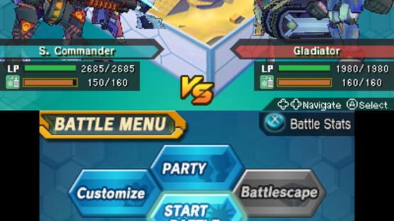 Screenshot for LBX: Little Battlers eXperience