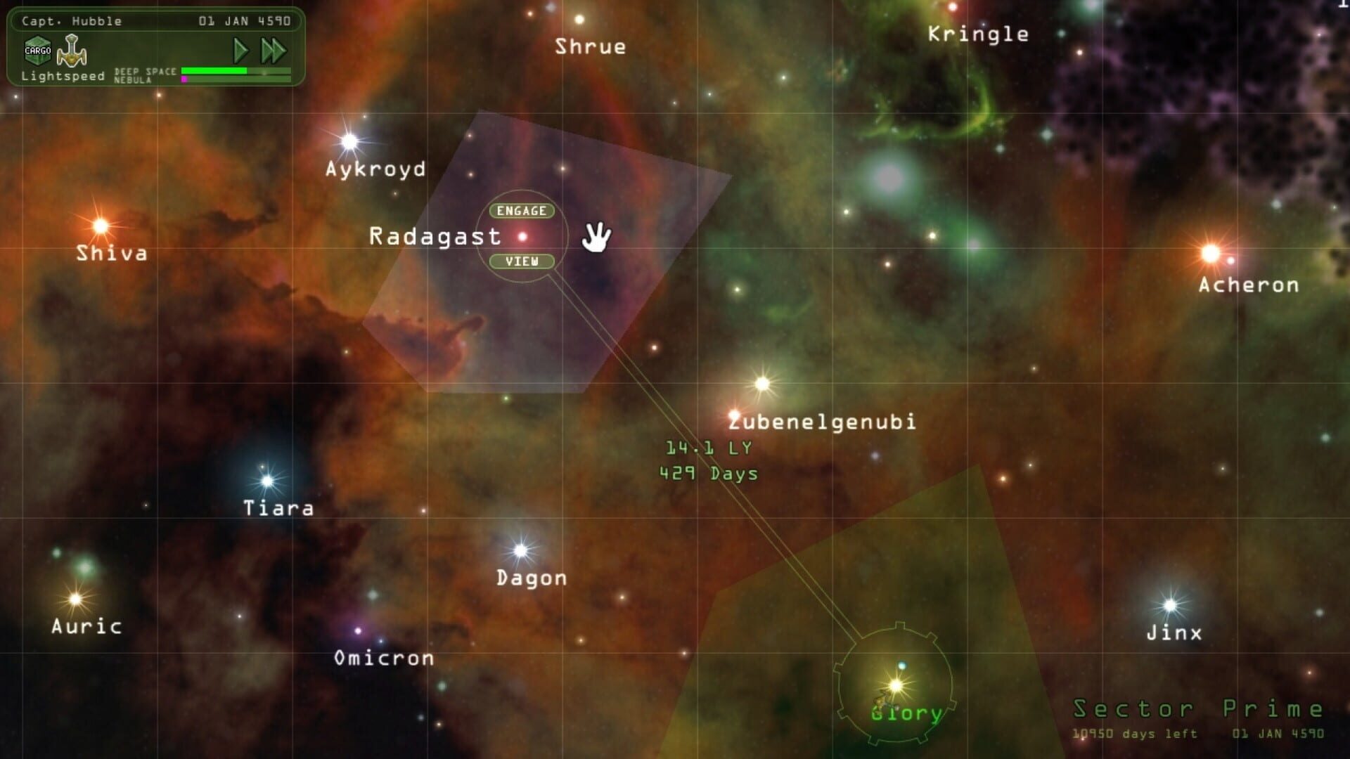 Screenshot for Weird Worlds: Return to Infinite Space