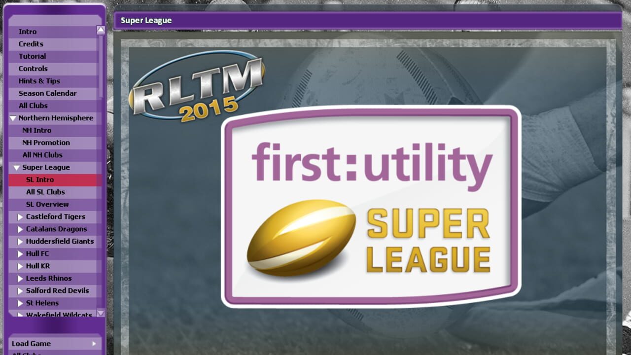 Screenshot for Rugby League Team Manager 2015
