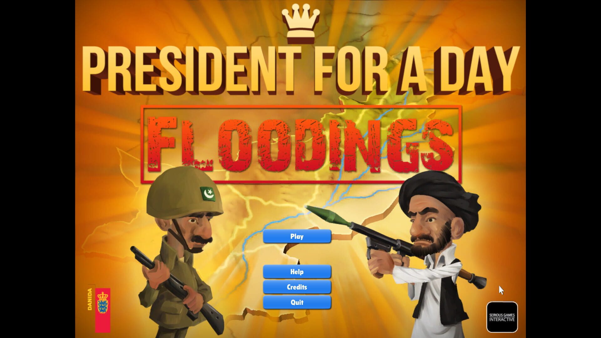 Screenshot for President for a Day - Floodings