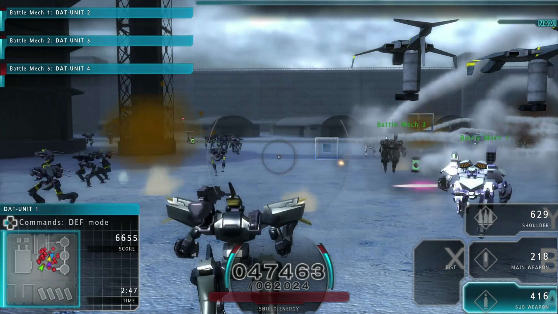 Screenshot for Assault Gunners HD Edition