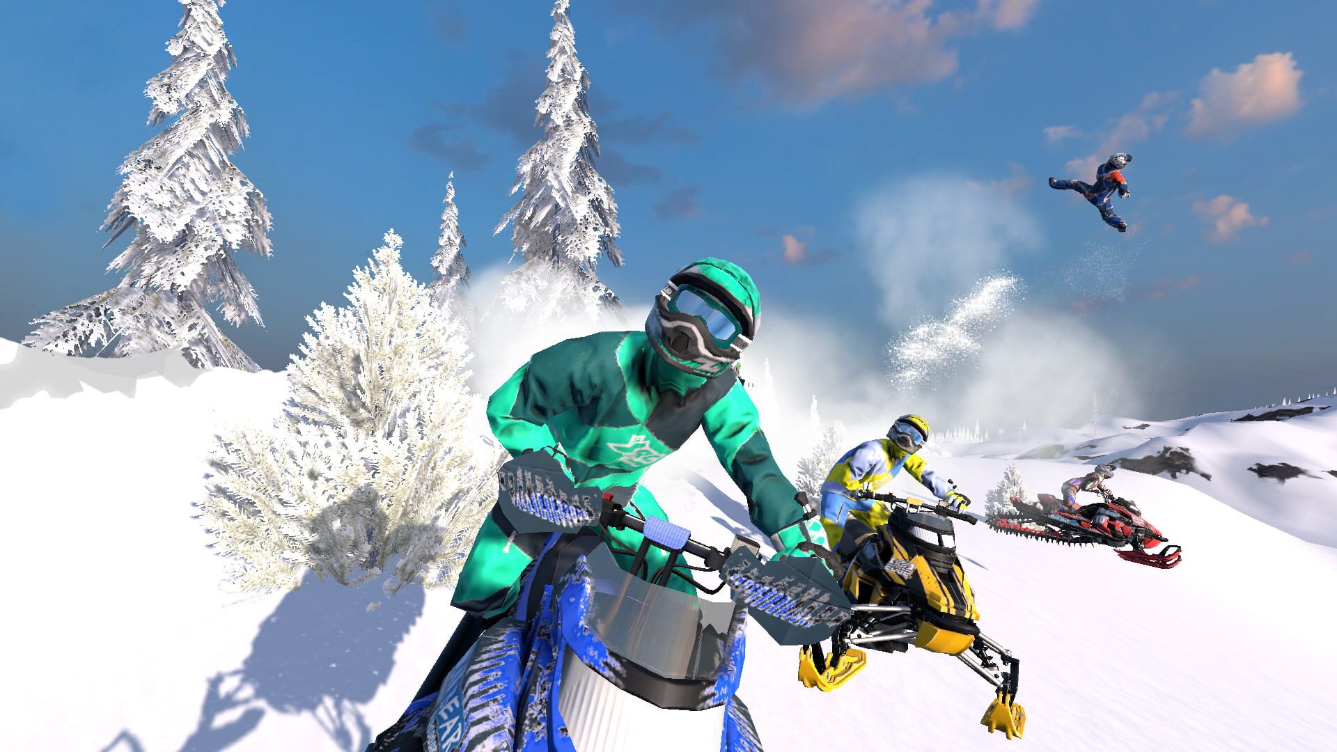 Screenshot for Snow Moto Racing Freedom