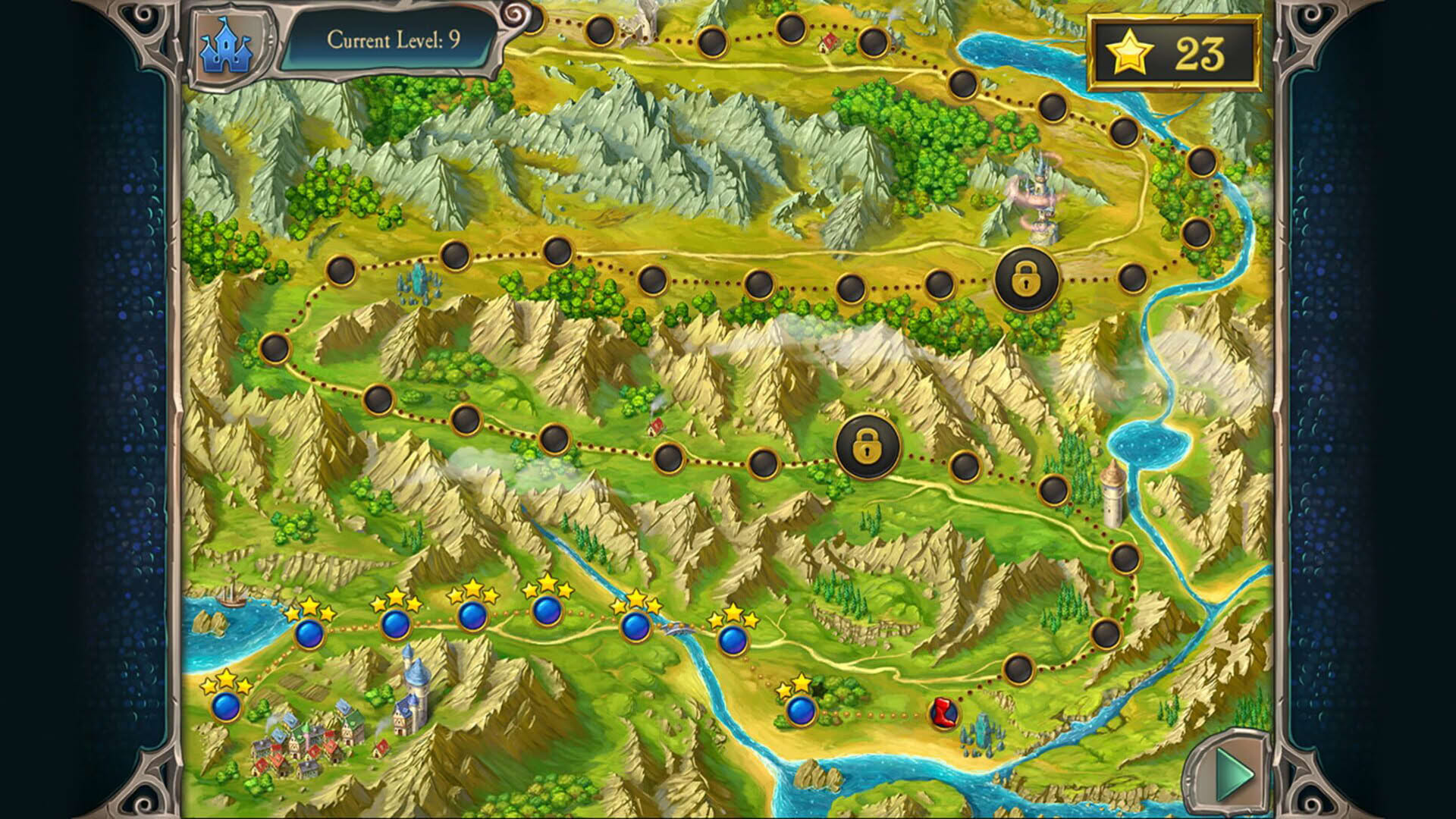 Screenshot for Avalon Legends Solitaire 2