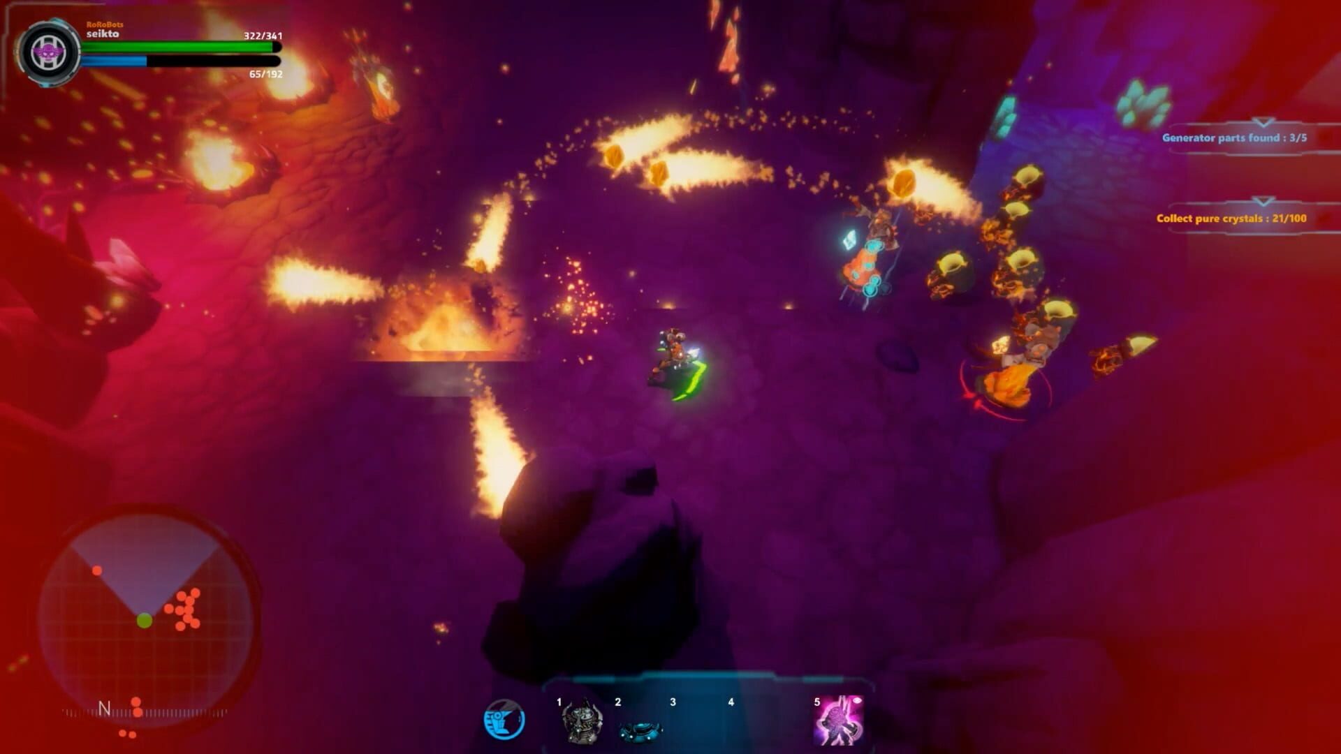 Screenshot for Dungeons & Robots