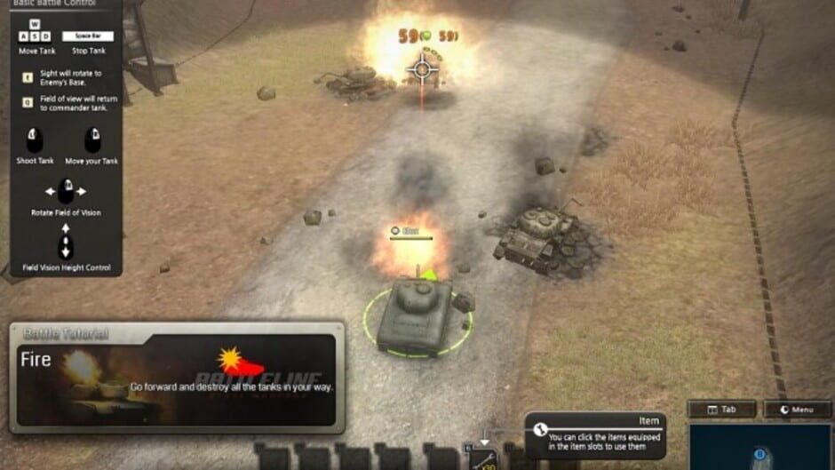 Screenshot for Battleline: Steel Warfare