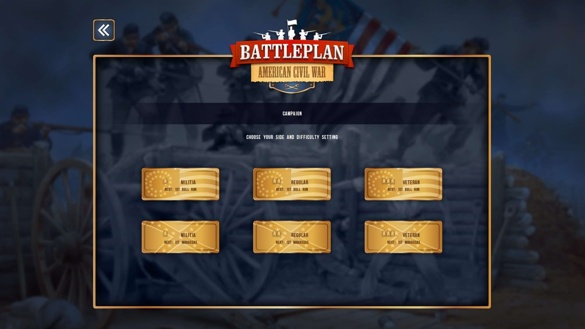Screenshot for Battleplan: American Civil War