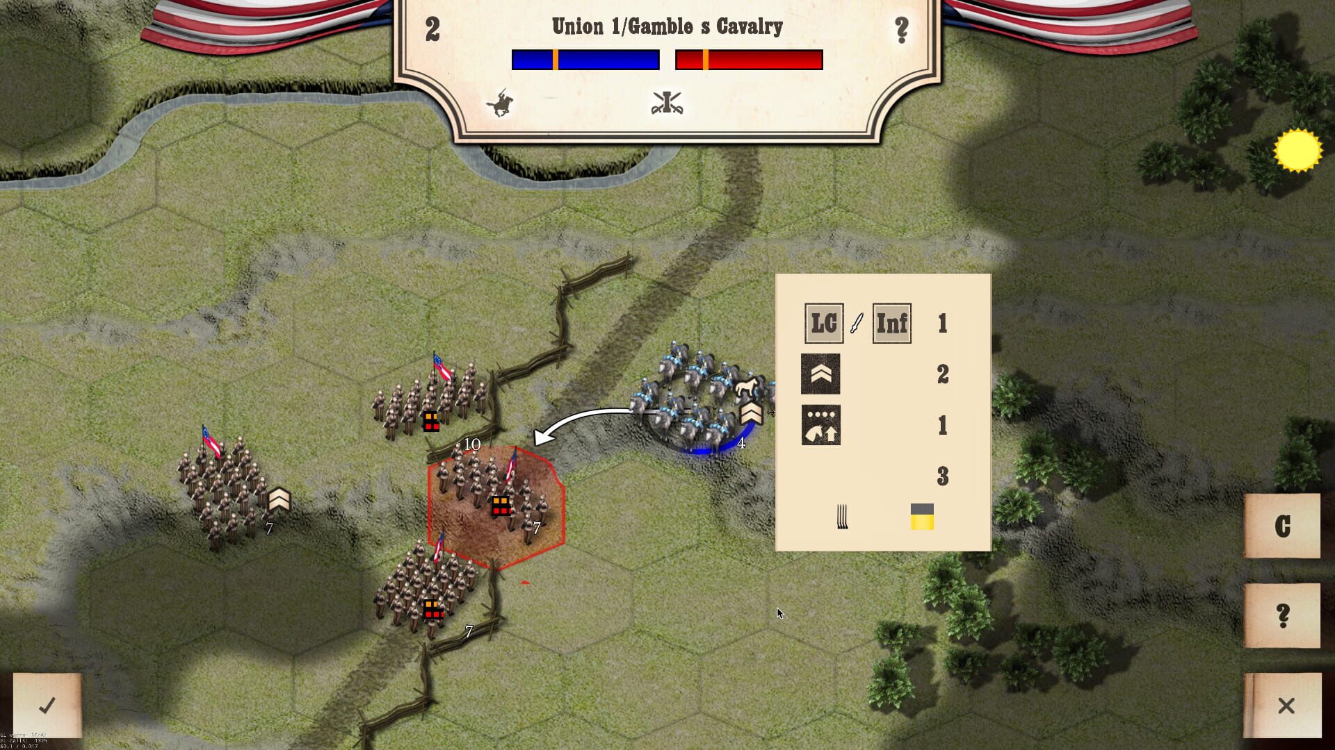 Screenshot for Civil War: Gettysburg