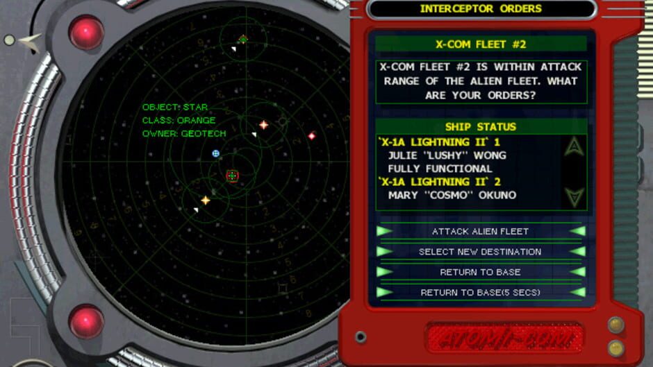 Screenshot for X-COM: Interceptor