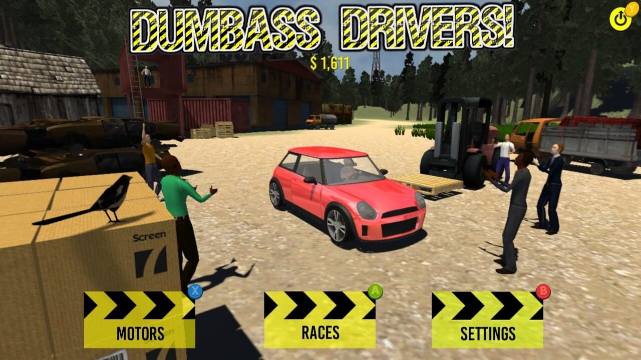 Screenshot for Dumbass Drivers!
