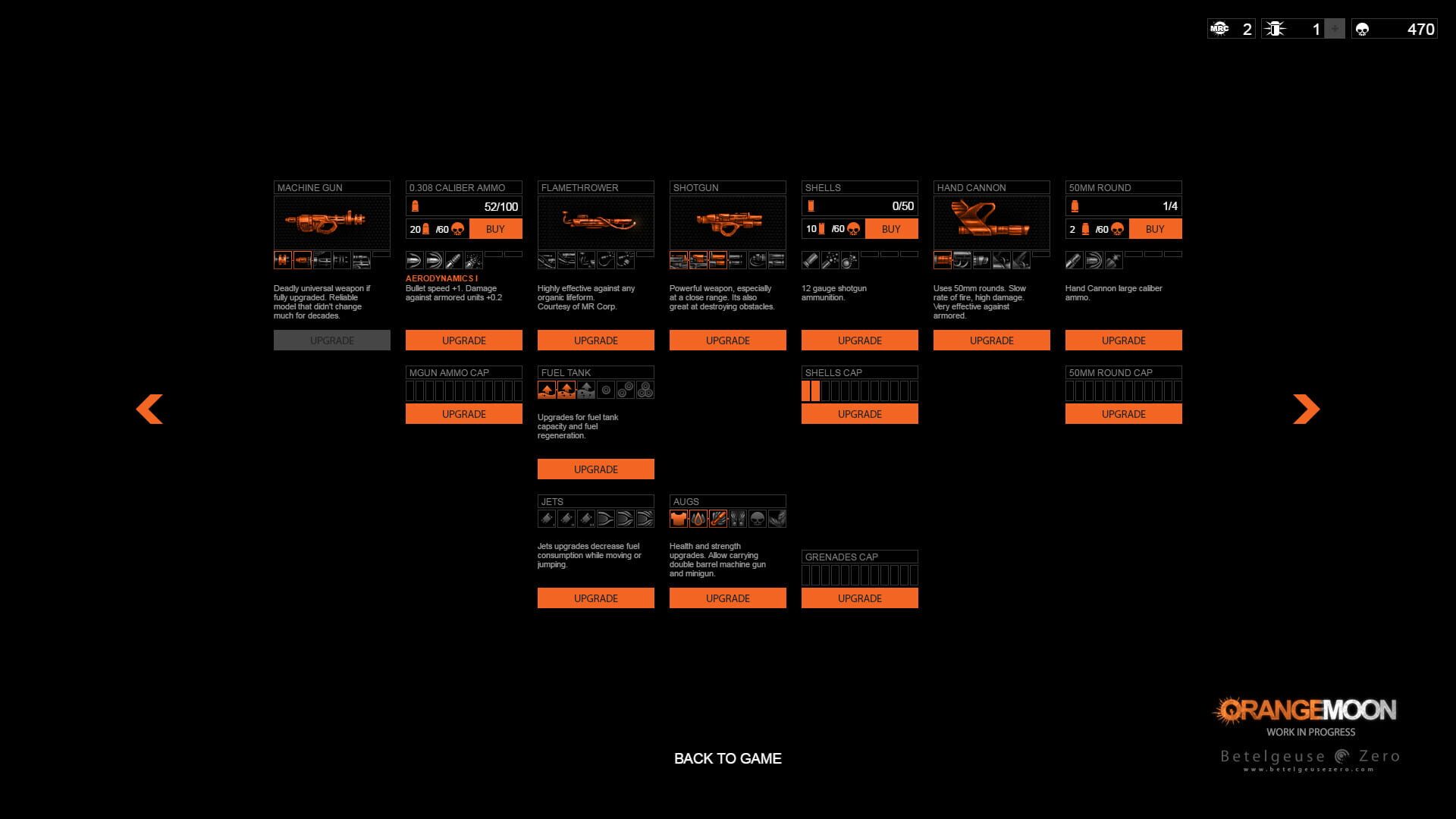 Screenshot for Orange Moon
