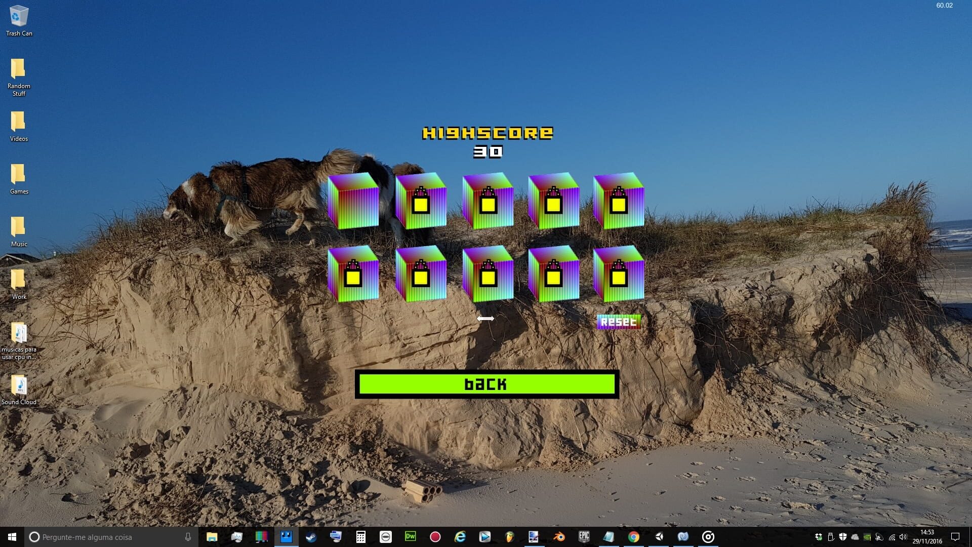 Screenshot for CPU Invaders