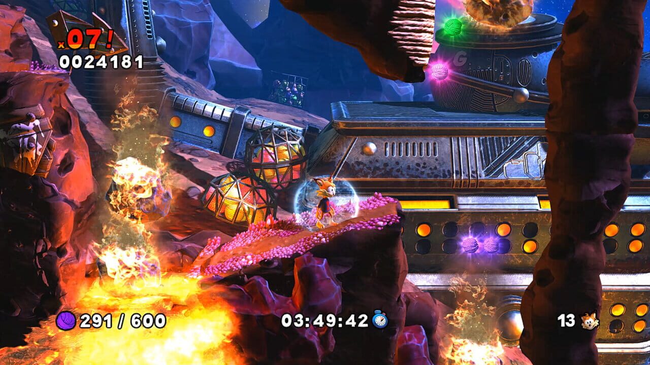 Screenshot for Bubsy: The Woolies Strike Back