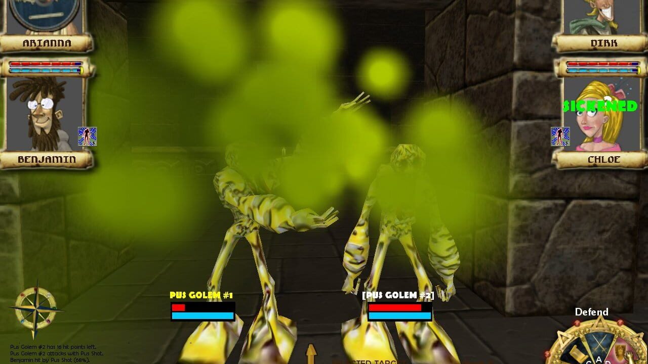 Screenshot for Frayed Knights: The Skull of S'makh-Daon