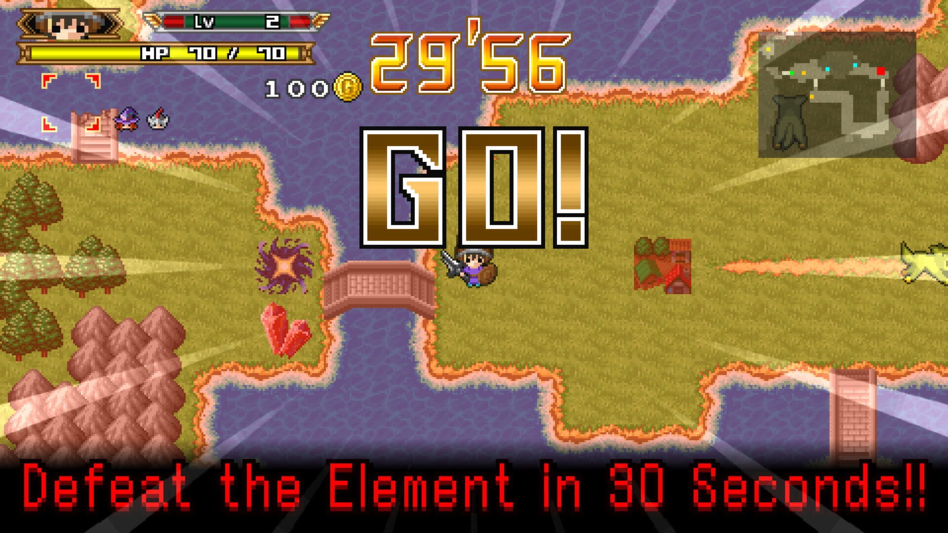 Screenshot for Half-Minute Hero: The Second Coming