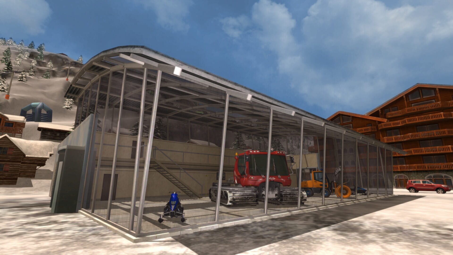 Screenshot for Ski Region Simulator