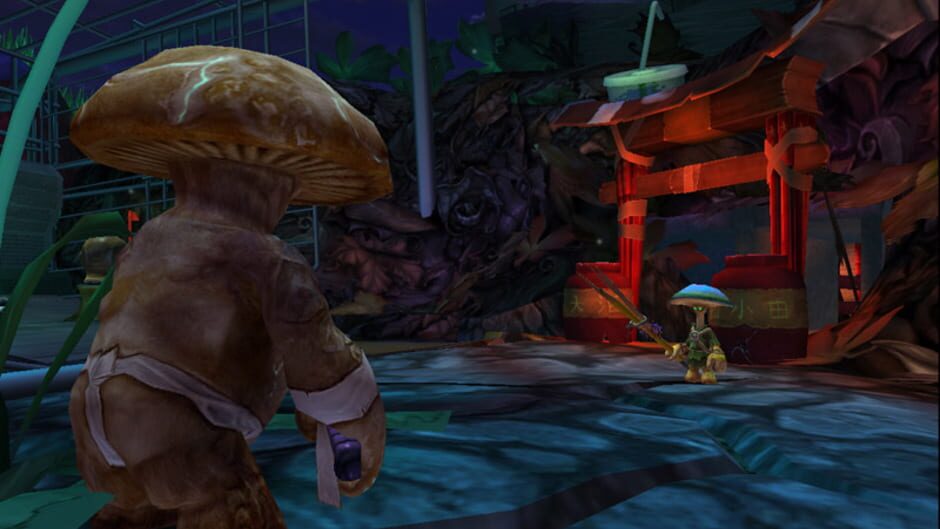 Screenshot for Mushroom Men: The Spore Wars