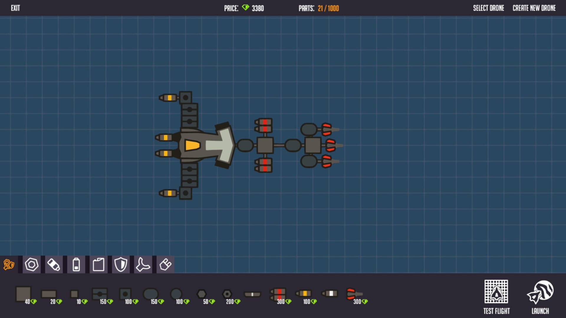 Screenshot for Nimbatus: The Space Drone Constructor