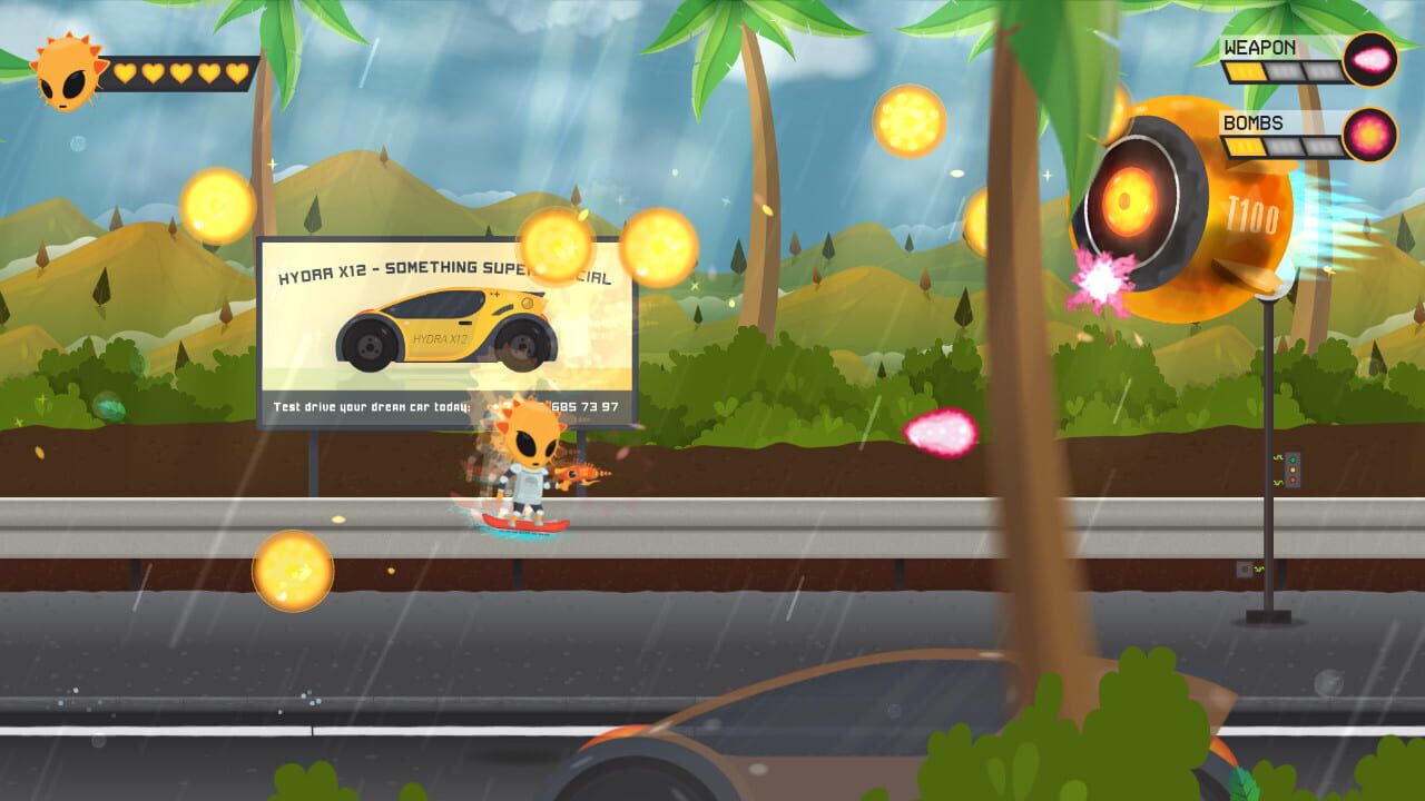 Screenshot for Bye-Bye, Wacky Planet