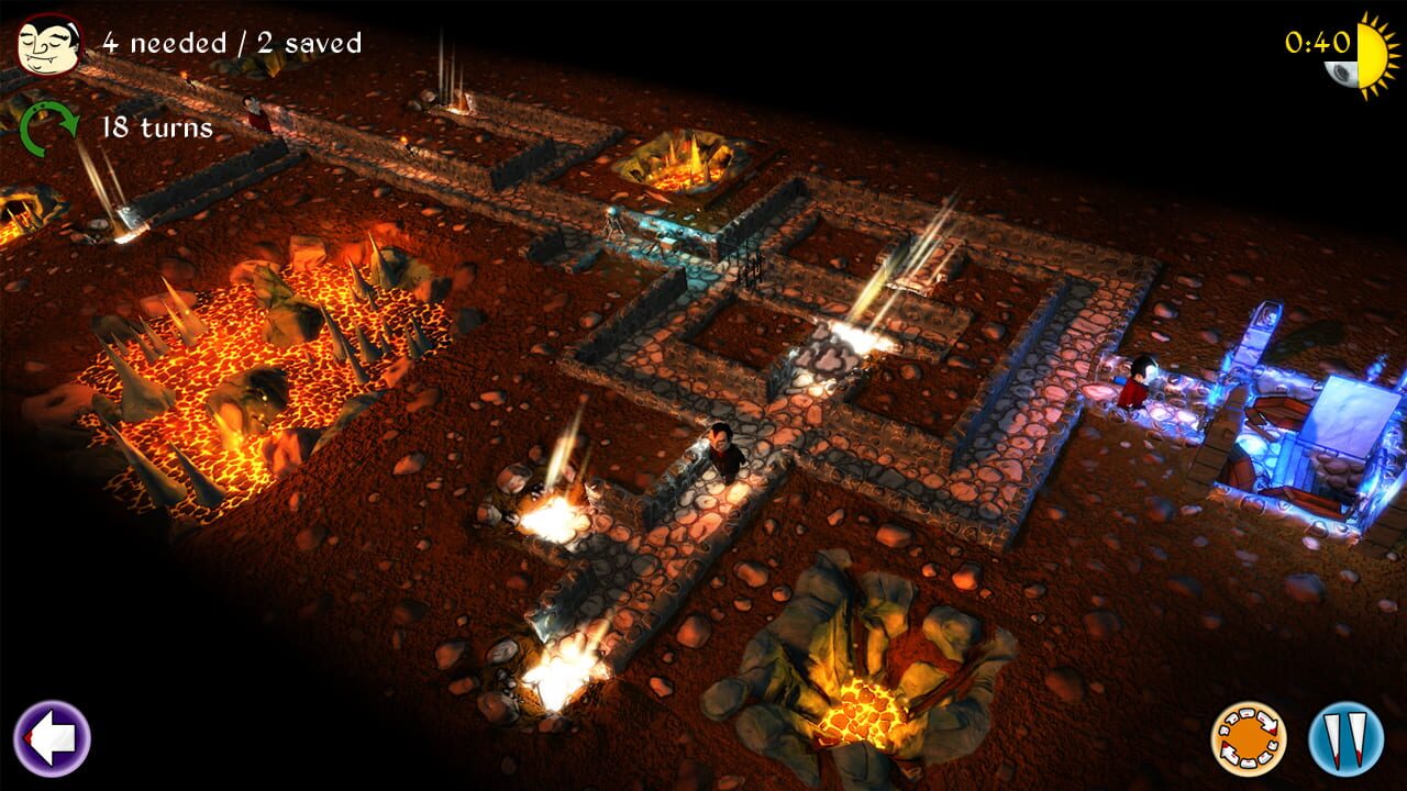 Screenshot for Vampires: Guide Them to Safety!
