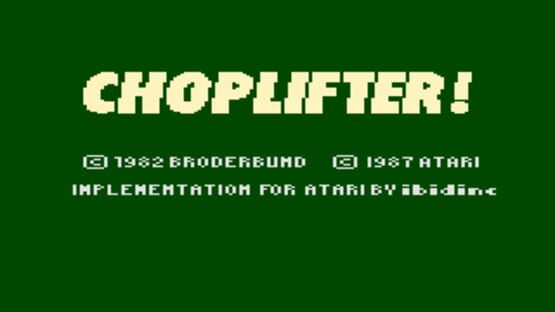 Screenshot for Choplifter!