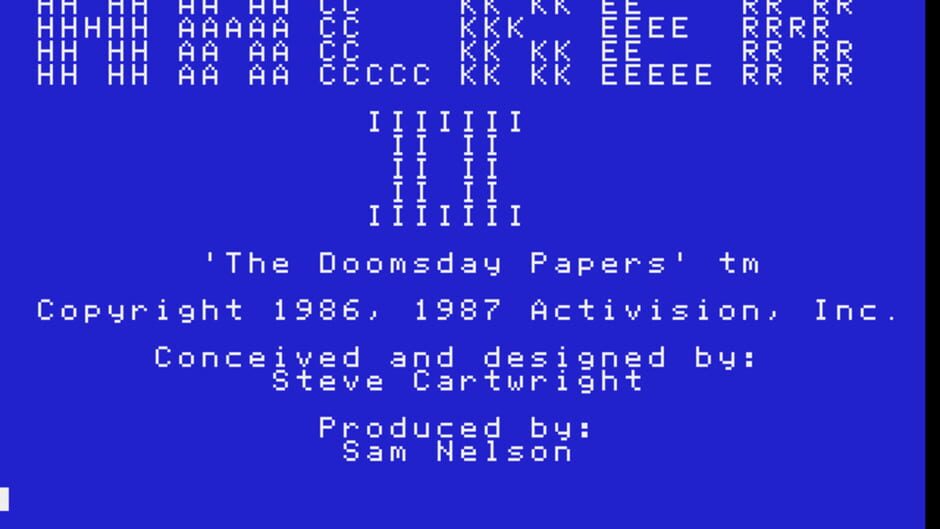 Screenshot for Hacker II: The Doomsday Papers