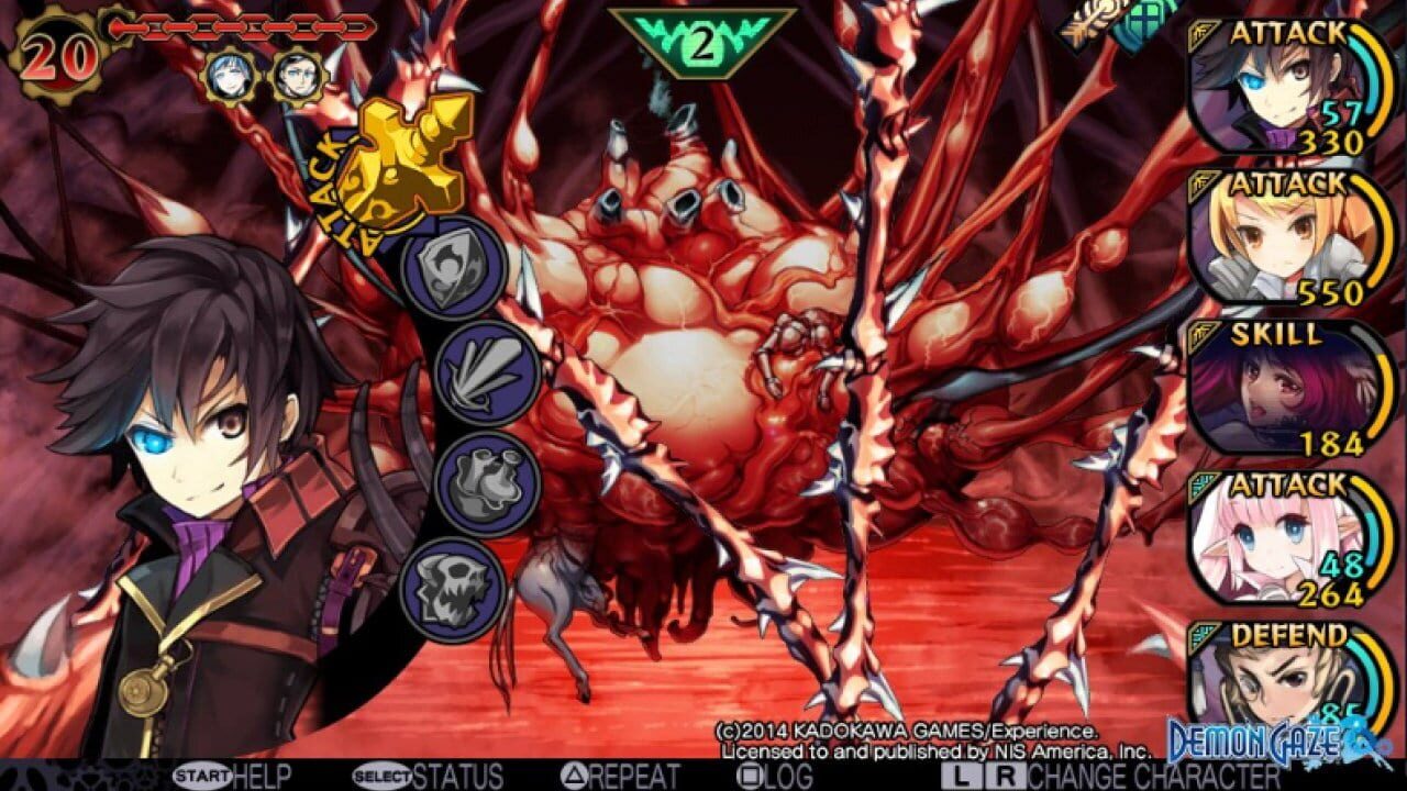 Screenshot for Demon Gaze