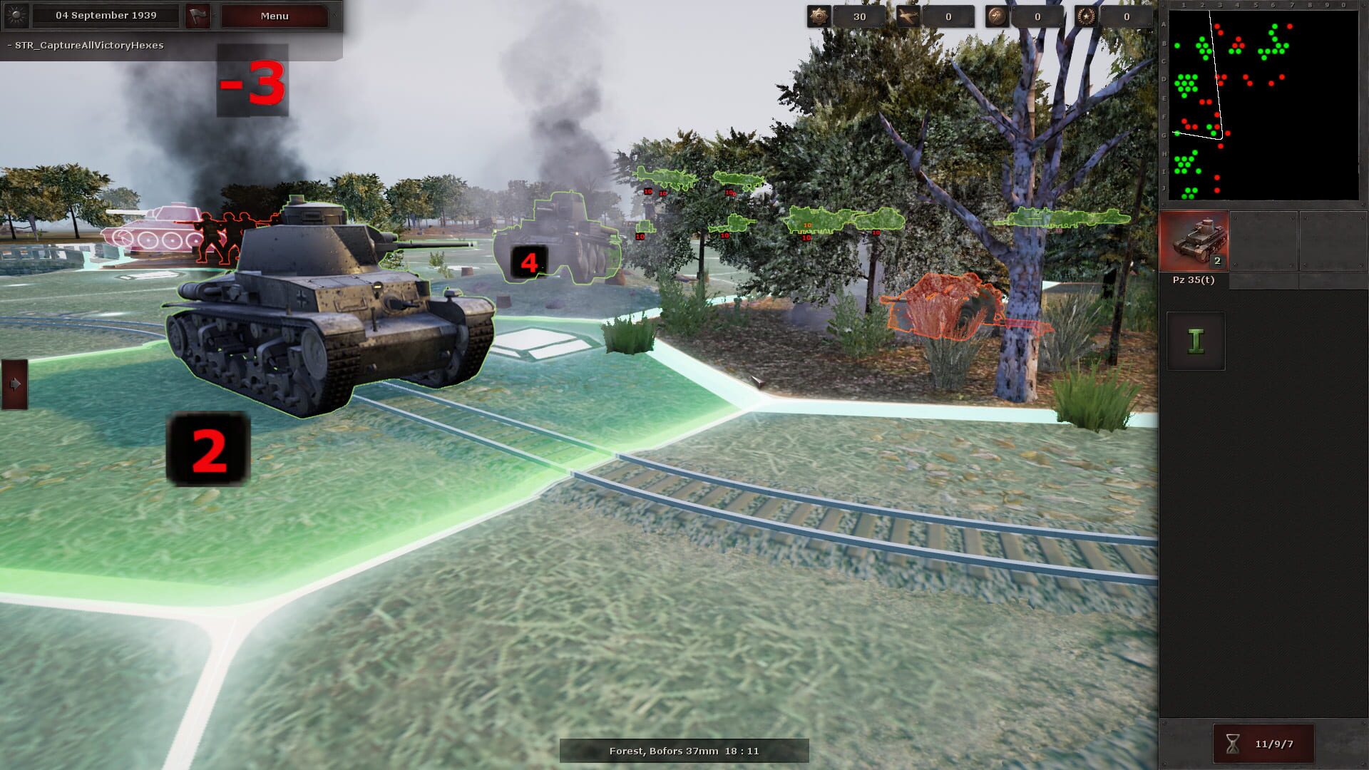 Screenshot for Panzer Strategy
