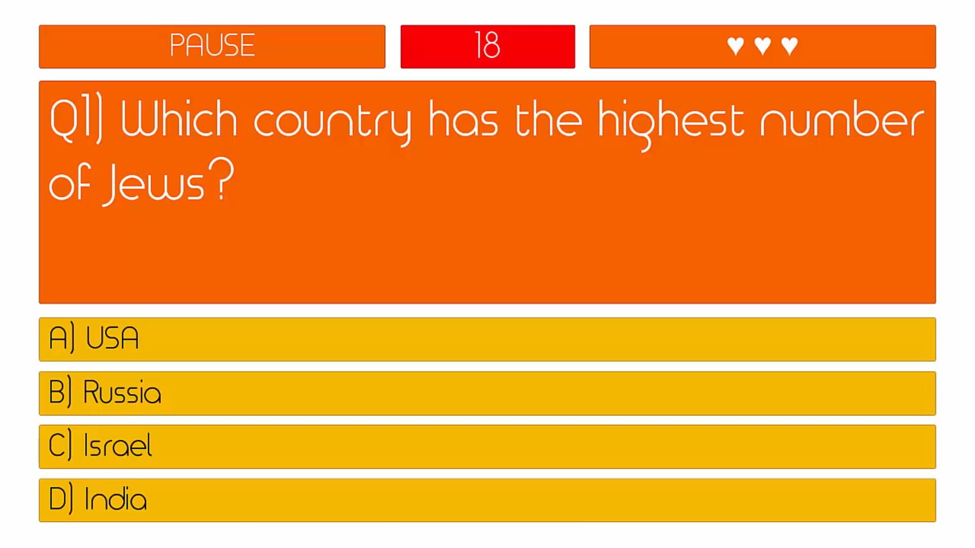 Screenshot for Quiz Time