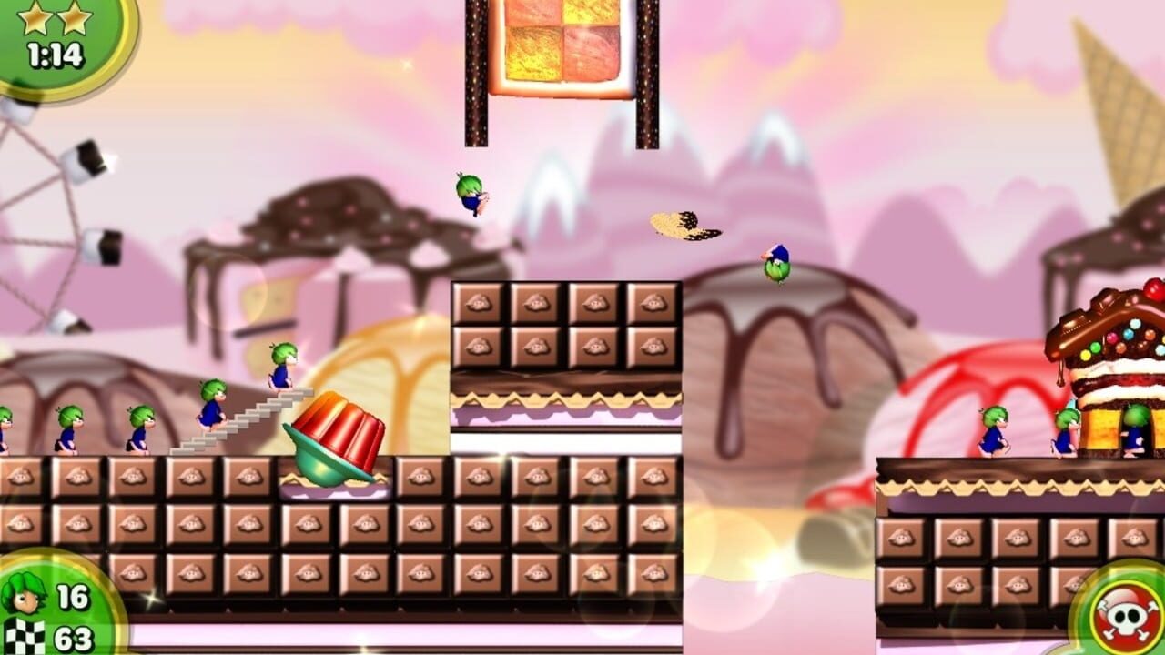 Screenshot for Lemmings Touch