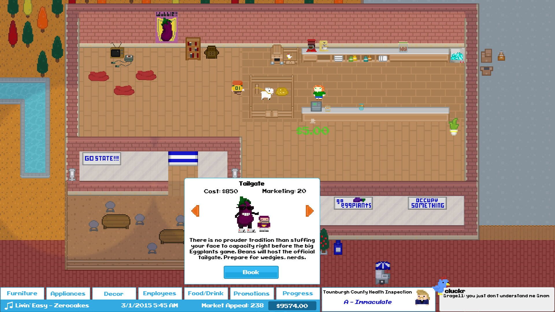 Screenshot for Beans: The Coffee Shop Simulator