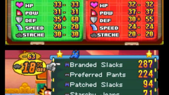 Screenshot for Mario & Luigi: Partners in Time