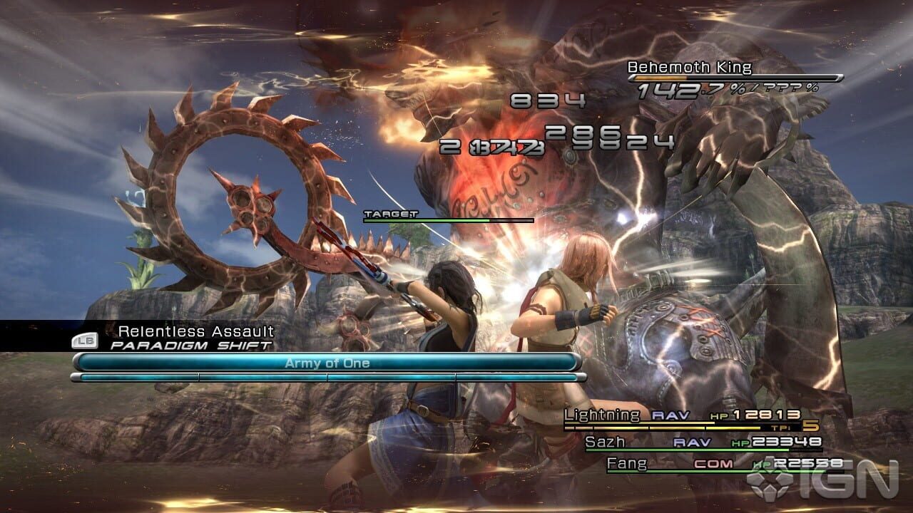 Screenshot for Final Fantasy XIII