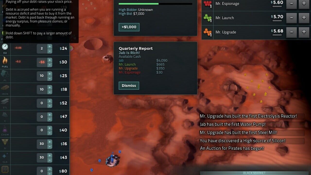Screenshot for Offworld Trading Company