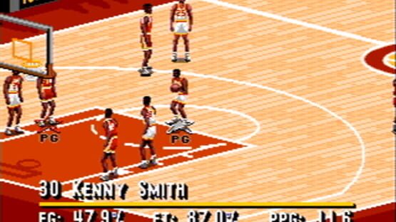 Screenshot for NBA Live 95
