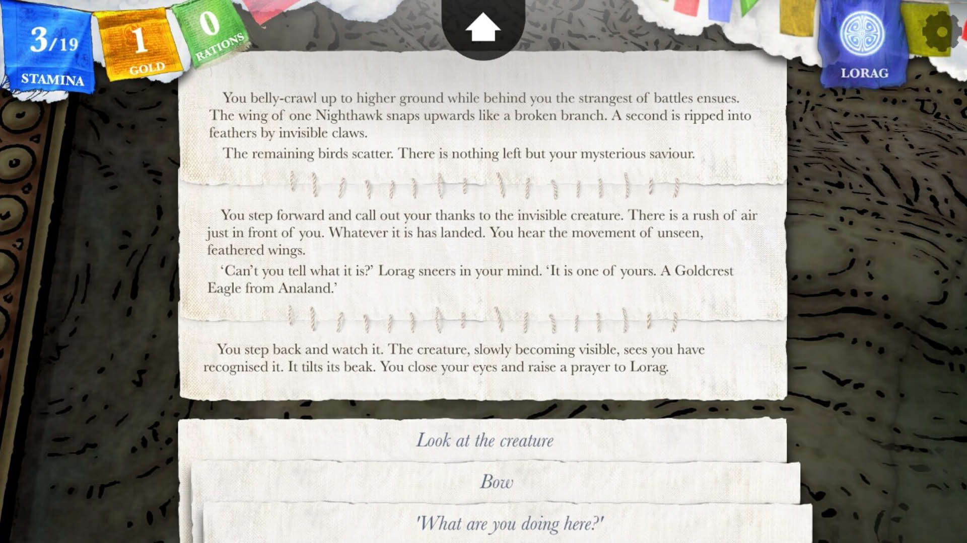 Screenshot for Sorcery! Part 3