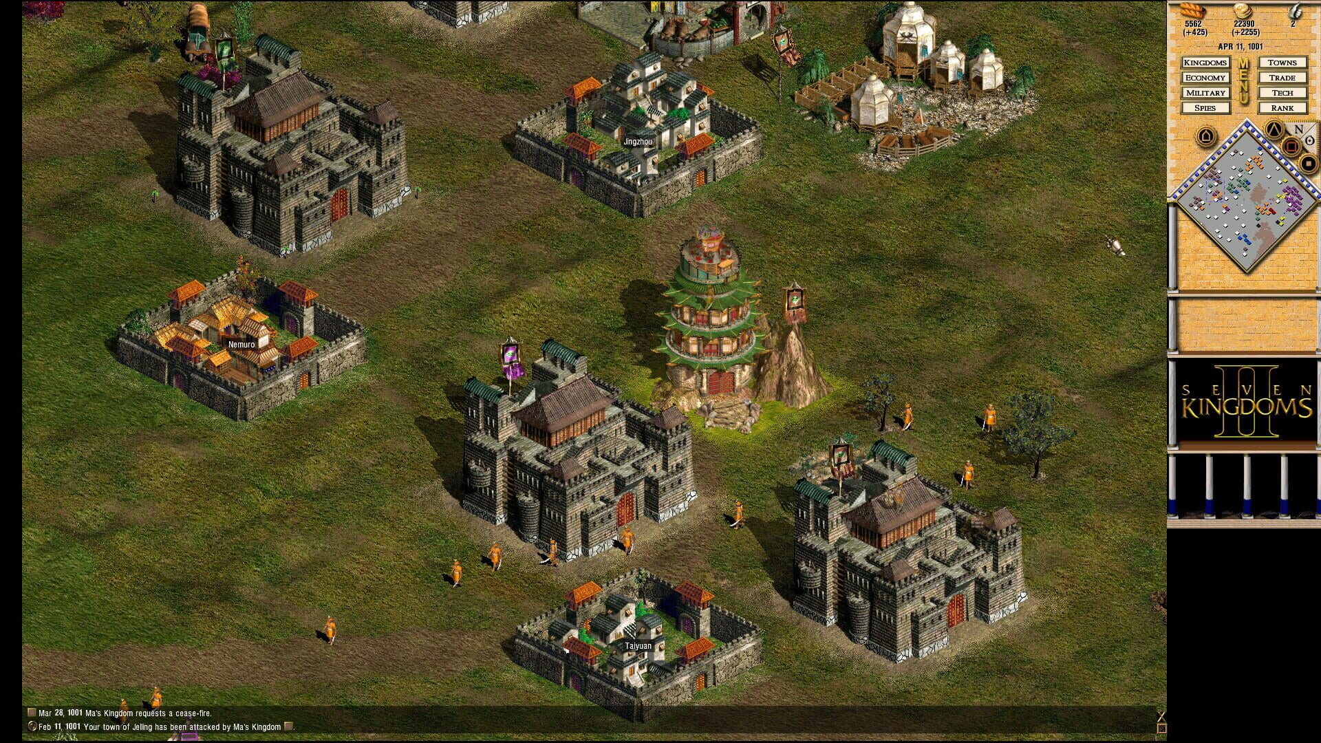 Screenshot for Seven Kingdoms 2 HD