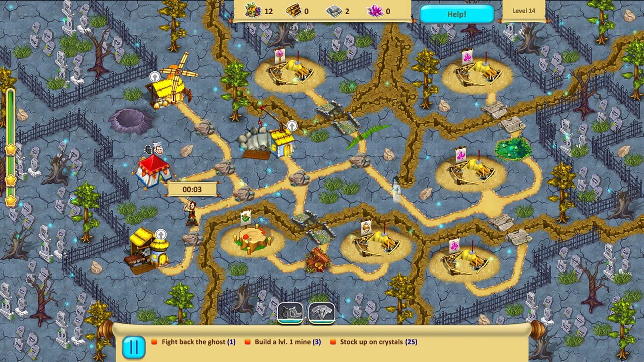 Screenshot for Gnomes Garden: Halloween