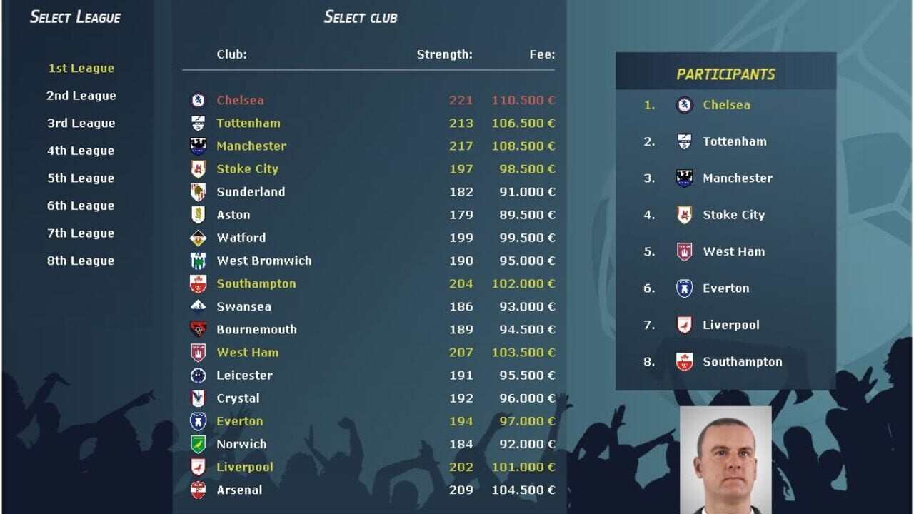Screenshot for Club Manager 2017