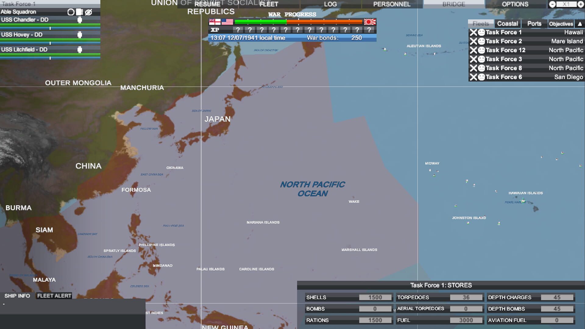 Screenshot for Victory At Sea Pacific