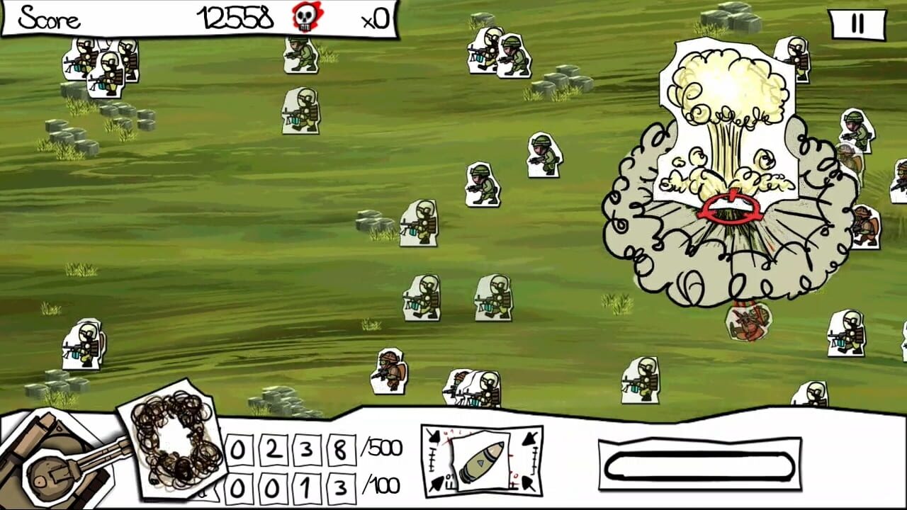 Screenshot for Paper Wars: Cannon Fodder Devastated