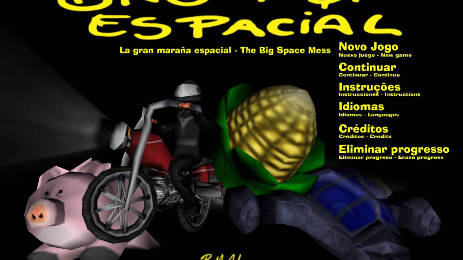 Screenshot for A Grande Bagunça Espacial: The Big Space Mess