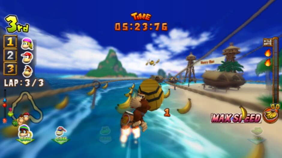 Screenshot for Donkey Kong Barrel Blast