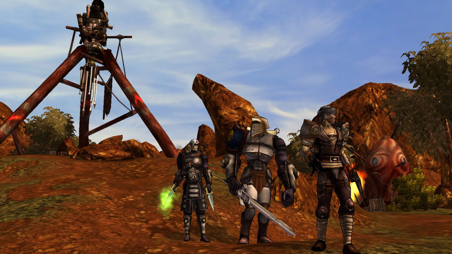 Screenshot for Silverfall: Earth Awakening