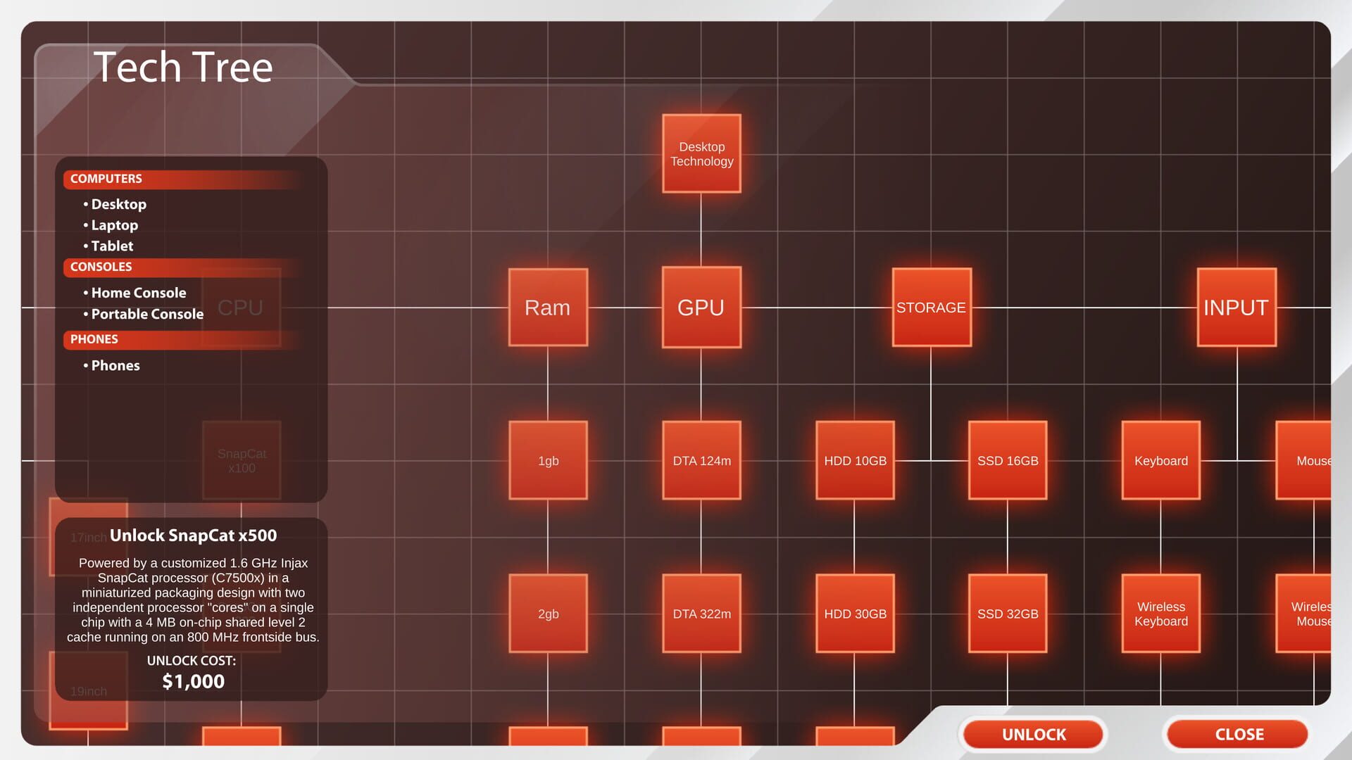 Screenshot for Tech Corp.