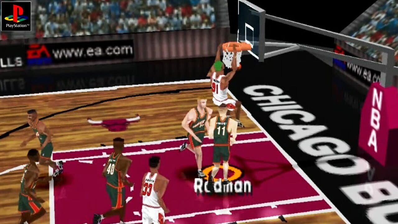 Screenshot for NBA ShootOut '97